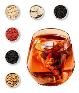 Bolsas de té 6 en 1 Ginseng Herbal Treasures té para riñones - con bayas de Goji, Maca, J... - Imagen 1 de 7