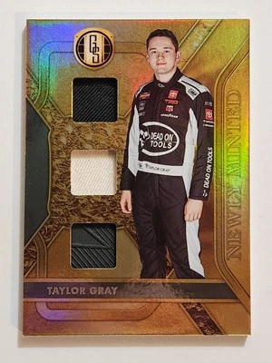 2023 Chronicles NASCAR Racing Gold Standard Memorabilia #GS-TG Taylor Gray - Image 1 of 2