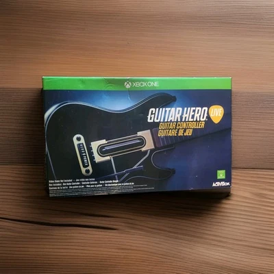 Guitar Hero Live guitar controller  Xbox ONE GAME & DONGLE INCLUDED OPEN BOX  - Image 1 of 4