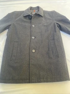 Dockers grauer Mantel Herren große Wollmischung - Bild 1 von 24
