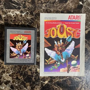 Joust (ATARI 2600, 1982) Game Cartridge w/ Manual Untested - Picture 1 of 4