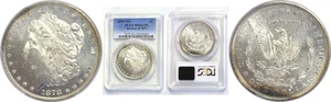 1878-7TF $1 Morgan Dollar PCGS MS-63+ PL - Picture 1 of 3