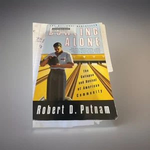 Bowling Alone by Robert Putnam Paperback The Collapse & Revival of Community2000 - Bild 1 von 2