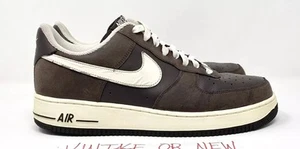 2009 Nike Air Force 1 ‘82 Dark Cinder Brown 315122-212 sz 10.5 - Picture 1 of 8