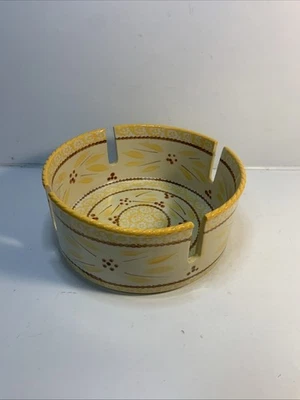 Temptations Temp-Tations Tara Viejo Mundo Amarillo Tetera Calentador Soporte 702164 Foto 1 de 4