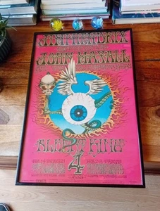 Jimi Hendrix Flying Eyeball 2nd.Print Rick Griffin 1968 Psychedelic Framed EX+ - Picture 1 of 5