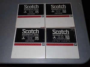 4x cintas escocesas de carrete a carrete de 7" nuevas en stock - Imagen 1 de 3