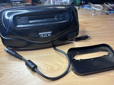 SEGA Genesis - 32x Console Attachment MK-84000A With Spacer, Link Cable - Tested - Image 1 of 4