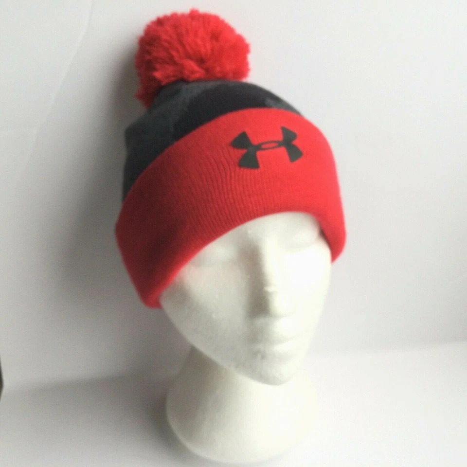 Under Armour Sombrero de Invierno Toque Juvenil Para Mujer Pequeño Pom Gorro Unisex Fácil Envío a EE. UU. Foto 1 de 4