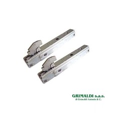COPPIA CERNIERE FORNO NARDI PORTA 3 VETRI 170mm SPORTELLO MOLLE
