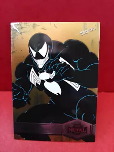 2021 Marvel Metal Universe Spider Man Venom Upper Deck Skybox Yellow 193 - Bild 1 von 2