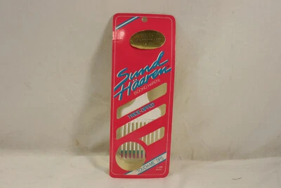 Sund Haaren 复古 1986 年非洲人头发挑选丹麦语两次浸头 SHS-1 白色 — 第 1/2 张图片