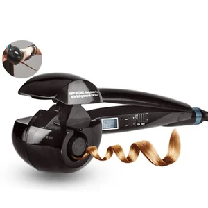 Lisseur Vapeur Cheveux, Fer à Boucler Céramique, Brosse Soufflante Rotative - Foto 1 di 1