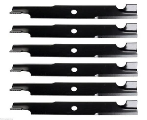 (6) Bad Boy Zero Turn Mower Deck Blades - 50'' Deck - ZT, Pup, Lightning - 50'' - Picture 1 of 1