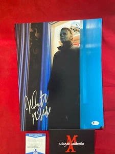 NICK CASTLE SIGNED 11x14 PHOTO! HALLOWEEN! MICHAEL MYERS! BECKETT COA - Picture 1 of 4