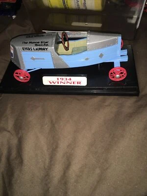 Nylint soap box derby car 1934 diecast Evers Laundry Muncie Star 1934 winner - Image 1 of 4