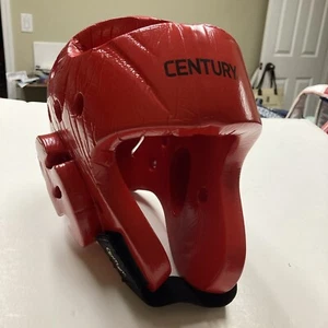 Century Sparring Head Gear Size Adult Small Red MMA Taekwondo Muy Thai Boxing - Picture 1 of 6