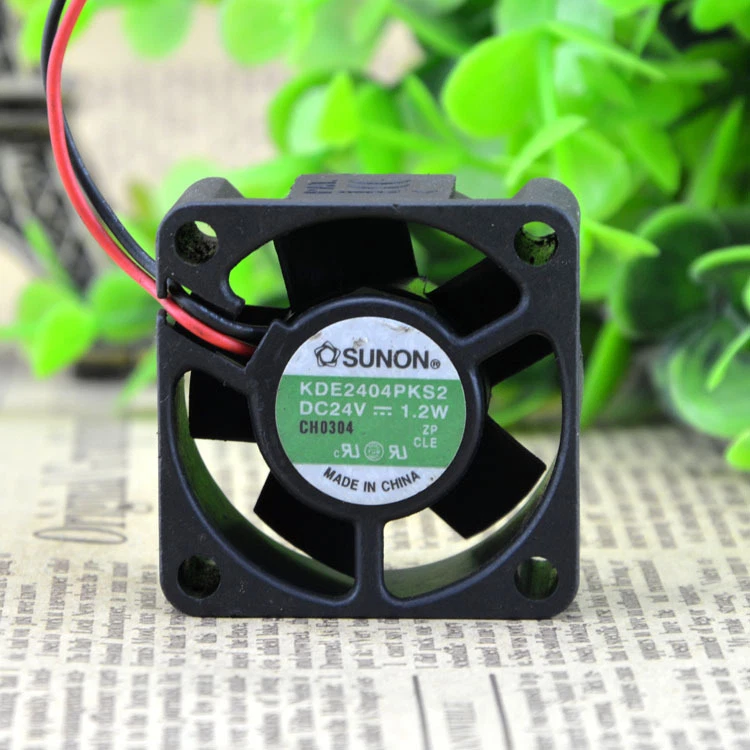 1PC SUNON KDE2404PKS2 fan 24v 1.2W 40*40*20mm 2pin - Image 1 of 1