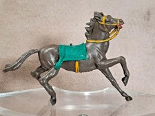 Soldatini Xiloplasto Cavallo con sella verde