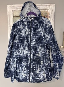 The North Face Flyweight Hoodie Water-Repellent Rain Windbreaker Jacket Size Lg - Picture 1 of 9