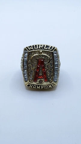 Los Angeles Angels 2002 Troy Glaus World  Champions Replica Ring Sz. 11 Cover
