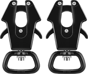 2 Stück Frosch Clip Hundeleine Clip 360 Grad Drehbar Clip Schwerlast Schnellverschluss C - Bild 1 von 11