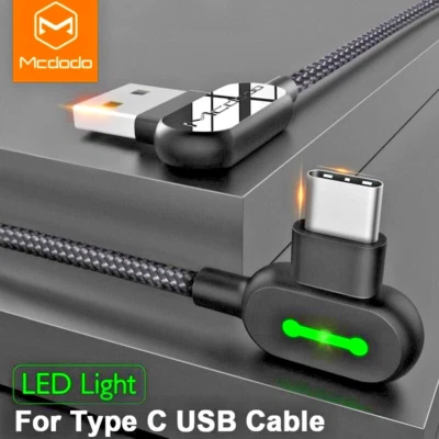 HeavyDuty USB C Type C Charging Cable Braided Fast Phone Charger Long Lead 1.8m - Image 1 of 4