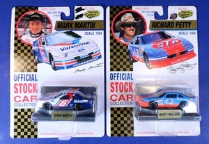 Lote de 2 autos de stock Road Champs diecast 1/64 - Martin & Wallace - 1992 - Imagen 1 de 2