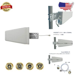 Wideband Directional Antenna with N-Female Connector - Boosts Signals Up to 32X - Afbeelding 1 van 7
