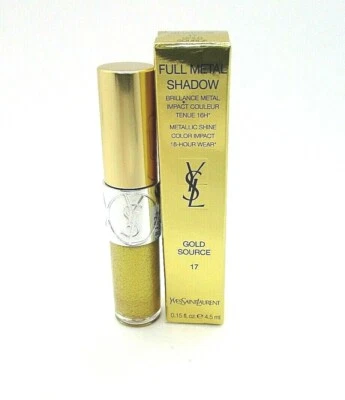 Yves Saint Laurent Full Metal Shadow Liquid Eye Shadow ~ 17 Gold Source ~ .15 oz - Image 1 of 4