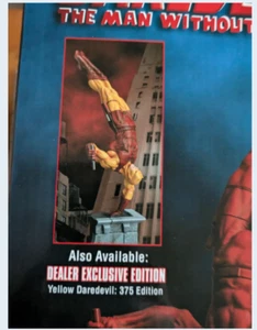 Hard Hero Daredevil Statue, Yellow Version, Seth Vandable Sculpt, #68/375, NEW - Picture 1 of 13