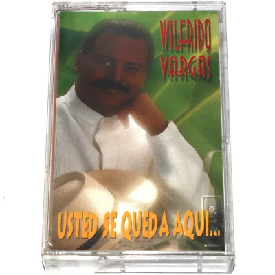 Wilfrido Vargas - Usted Se Queda Aqui (Cassette Tape 1994) Merengue PLAY TESTED - Image 1 of 4