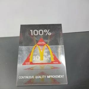 Rare McDonald's Fast Food 100% Customer Satisfaction Resin Award For Profits - Picture 1 of 5