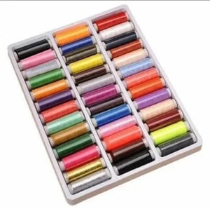 Thread 39pcs Mixed Colors Yarn Machine Spool - Picture 1 of 5