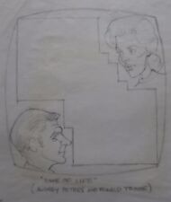 Al Kilgore Zeichnung Audrey Peters & Ronald Tomme Liebe Von Leben TV Seifen