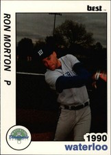 1990 Waterloo Diamonds Best #12 Ron Morton