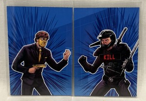 BAM! Geek: Sketch Cards - Jim & Dwight The Office (Set of 2)  /2500 George Vega