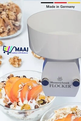 FLOCKENQUETSCHE VORSATZ FLAKE MILL CEREALS GRINDER MESSERSCHMIDT ZYLISS JUPITER  - Bild 1 von 4