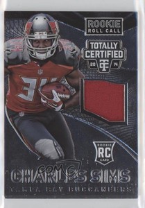 2014 Panini Totally Certified Roll Call Jersey Charles Sims #RRC-CS Rookie RC