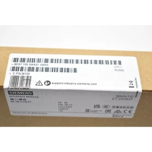 Siemens 6ES7155-5AA01-0AB0 6ES7155-5AA01-0AB0 IM 155-5 PN ST USA ESENTASSE USA - Foto 1 di 3