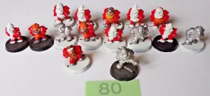G#80 GW 15 x DWARF BLOOD BOWL PLAYERS METAL - Picture 1 of 2