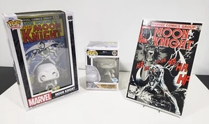Lote Funko Moon Knight: portada de cómic #08, Funko Pop #1074 y cómic #8 1981 - Imagen 1 de 12