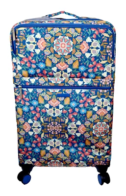 Vera Bradley 27"  Signature Spinner Luggage Suitcase Enchanted Mandala Blue NWT - Image 1 of 4