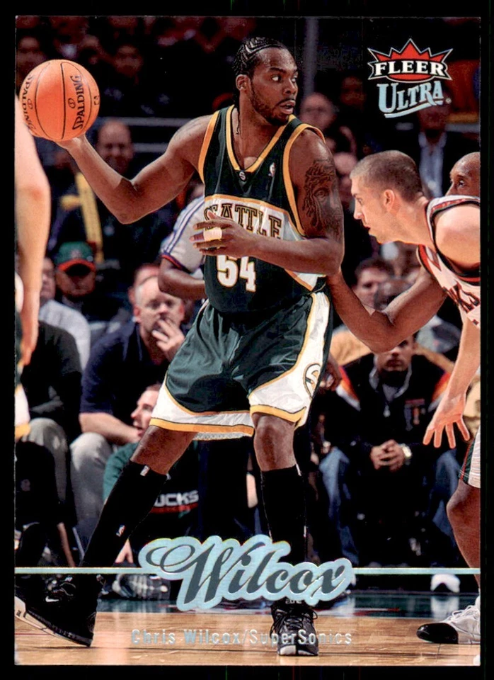 2007-08 Fleer Ultra Chris Wilcox Basketball Cards #177 - Image 1 of 2