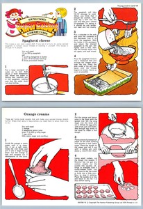 Spaghetti Cheese #19 Young - Alison Burts Super Saving Cookery Recipe Card