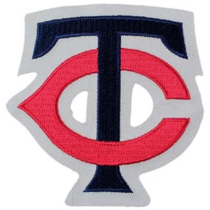 Minnesota Twins City 'TC' Sleeve Patch Jersey Emblem MLB Logo - Picture 1 of 2