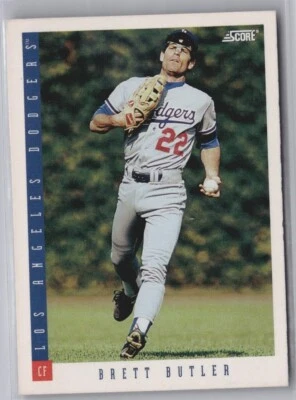 1993 Score Baseball Card #20 Brett Butler - Image 1 of 2