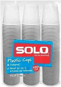 Tazas de baño de plástico de 3 onzas, paquete de 150 unidades (150) - Imagen 1 de 3