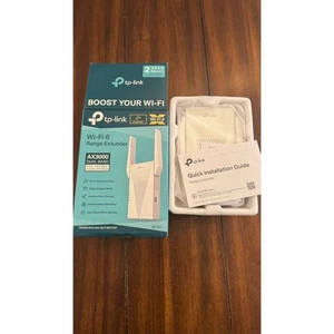 TP-Link AX3000 WiFi 6 Range Extender Dual Band OneMesh RE715X - Bild 1 von 5