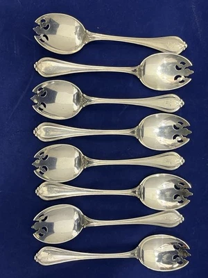 8 tenedores de cuchara para helado Old Newbury by Towle de plata de ley Foto 1 de 4